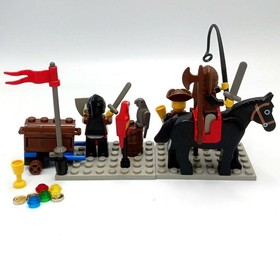 LEGO Castle Wolfpack Bandits 6038 Minifigure 3 Figures Parts Vintage 1993