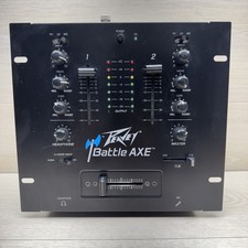 Peavey Battle Axe DJ Club Scratch Mixer Used No Power Cord Quick Ship Nice Condt