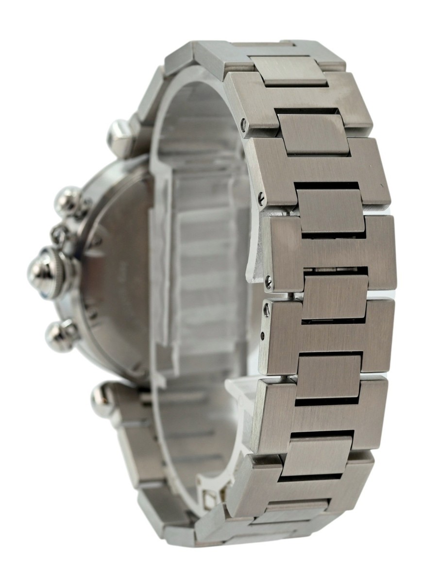 Cartier 36mm Ladies Pasha Chronograph Panda Automatic SS  display picture 2