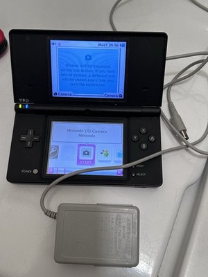 Nintendo DSi Handheld Black DS System With Charger Tested Working