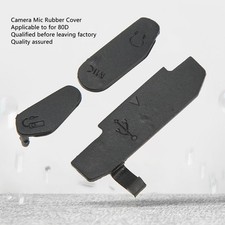 3Pcs Camera Mic Rubber Cover USB High Definition Multimedia Interface Compatible