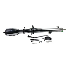 35" Chrome Universal Tilt Steering Column Automatic Shift W/O Key & Wheel