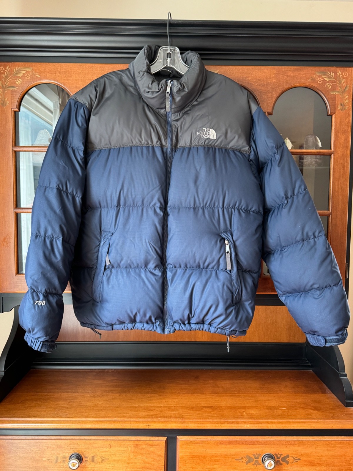 Mens L Blue Black
