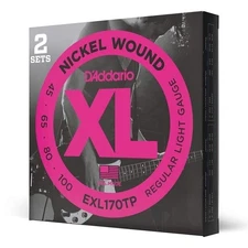 D'Addario Bass Guitar Strings - XL Nickel Bass Strings - EXL170TP - Perfect...