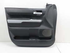 15 Toyota Tundra Crewmax #1318 door panel, left front black