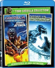 New Godzilla: vs Mechagodzilla, Giant Monsters All Out Attack Blu-ray 