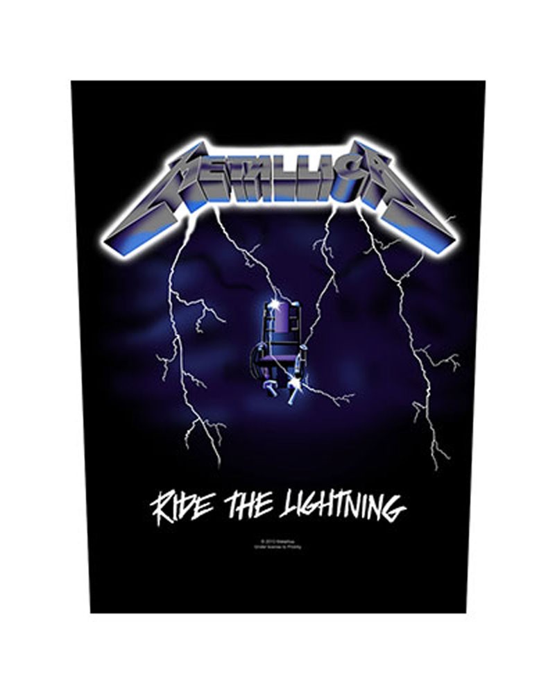 Metallica Ride The Lightning Back Patch NEW OFFICIAL