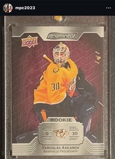 Yaroslav Askarov Upper Deck Engrained Redwood RC 1/1 Rookie 1 Of 1 