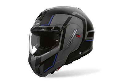 Airoh MATHISSE II GENIUS Blue Matt Modular Helm