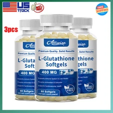 3pcs 60pcs L-Glutathione Capsules,Natural Anti-Aging Supplement ,Antioxidant