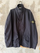 STONE ISLAND LIGHTWEIGHT NAVY BLUE BLAZER ZIP UP JACKET SIZE XXL CASUAL STYLE