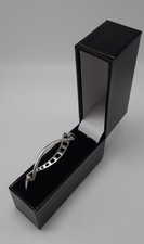 STERLING SILVER CARRICK MODERN DESIGN BANGLE - BOXED