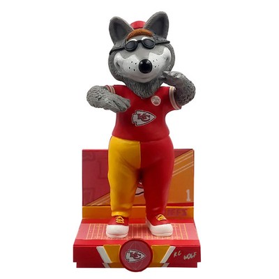 KC Wolf Kansas City Chiefs Highlight Series Bobblehead NFL Football