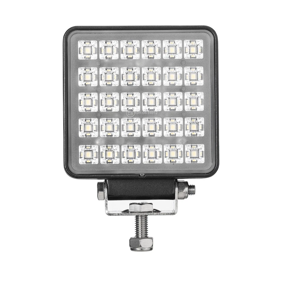 2x 4.5 inch 30W Square LED Work Light 6000K Flood Beam Lamp Off-road ATV SUV 4x4 Foto 4 de 4