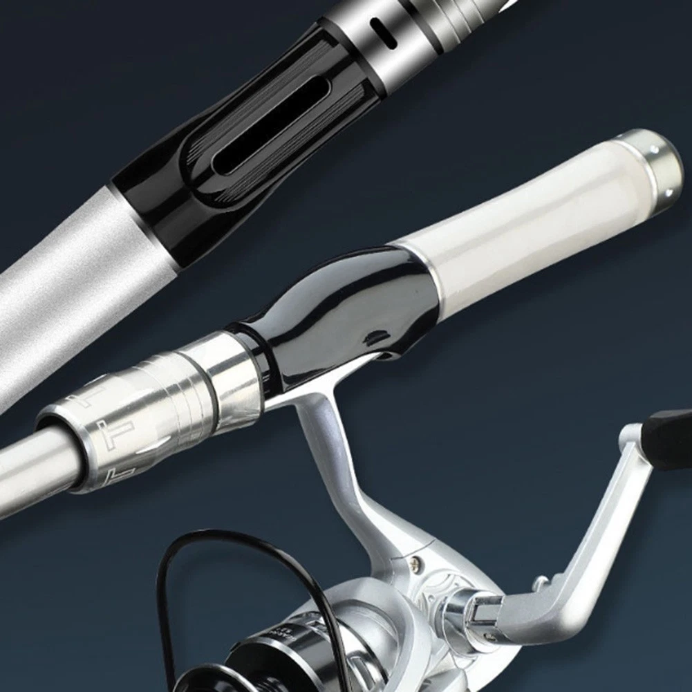 Compact Portable Telescopic Fishing Rod Mini Casting Rod Carbon Fiber Handle