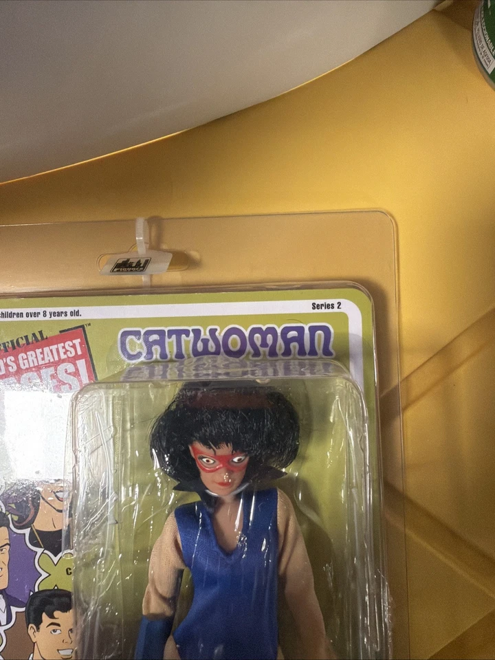 CATWOMAN DC Figuras Toy Company Mundos Grandes Héroes Figura Retro 2014 Foto 2 de 4