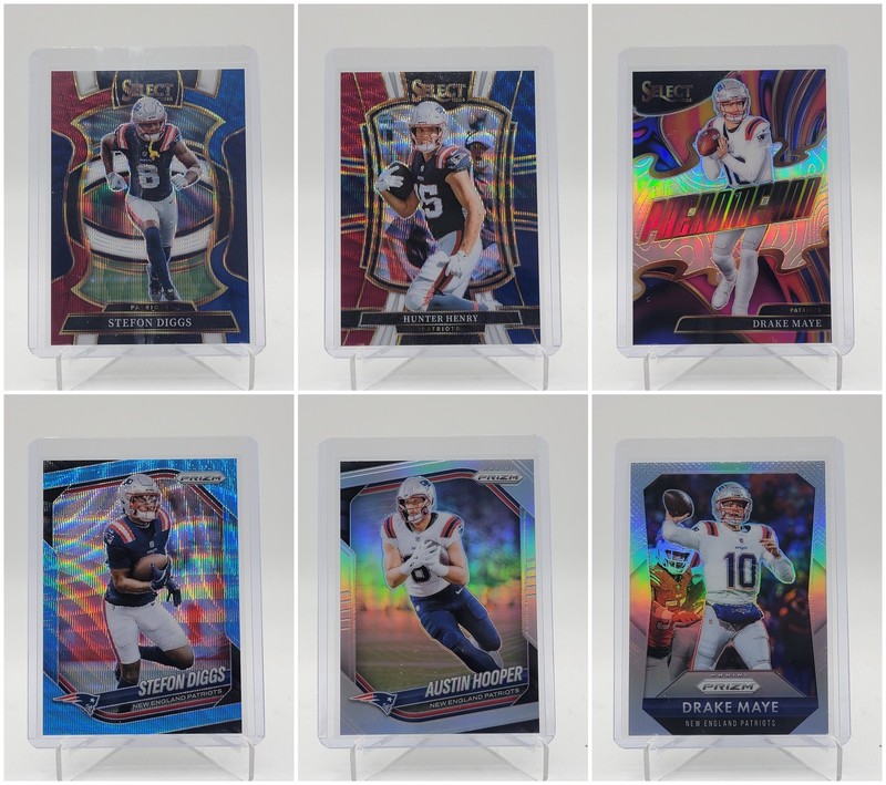 [6] DIGGS HENRY MAYE HOOPER 2025 SELECT PHENOMENON SILVER BLUE WAVE /230 Q4588