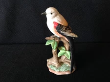 Vintage George Good Scissor Tailed Flycatcher Hand Paint Porcelain Bird Figurine