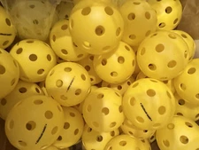 50 Onix Fuse Pickleball Balls Indoor True Flight USAPA Approved Yellow Set Bulk
