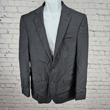 Awearness Kenneth Cole Grey Wool Blend Extreme Slim Fit Blazer Sport Coat 40L