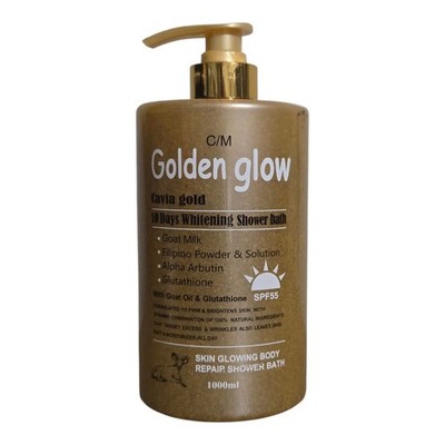 Golden Glow Caviar Gold Brightening Glowing Repair Shower Bath 1000ml Spf 55