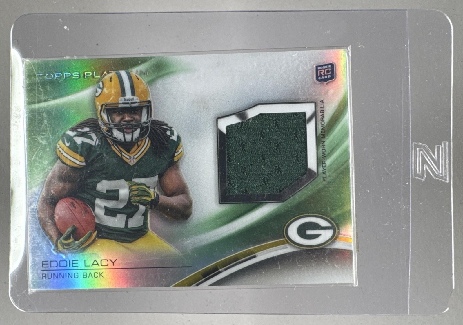 Eddie Lacy Topps Platinum Rookie Relics #PRREL Base