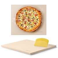 Vevor Rechteckiger Pizzastein Backstein 406X355Mm Steinplatte Ofen Cordierit