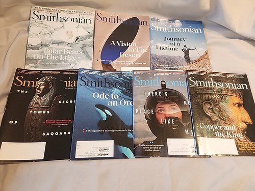 Smithsonian Magazine 2021 7 Issues Mar,May,Jun,Jul/Aug,Oct,Nov,Dec | eBay