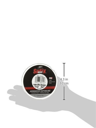 Sufix 832 Braid Fishing Line 600 Yards Green 20-Pound - Image 4
