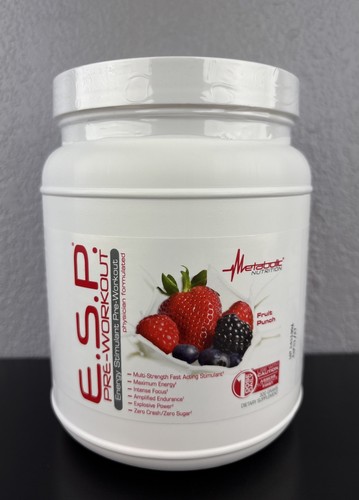 Metabolic Nutrition ESP Pre Workout - Fruit Punch 90 Servings
