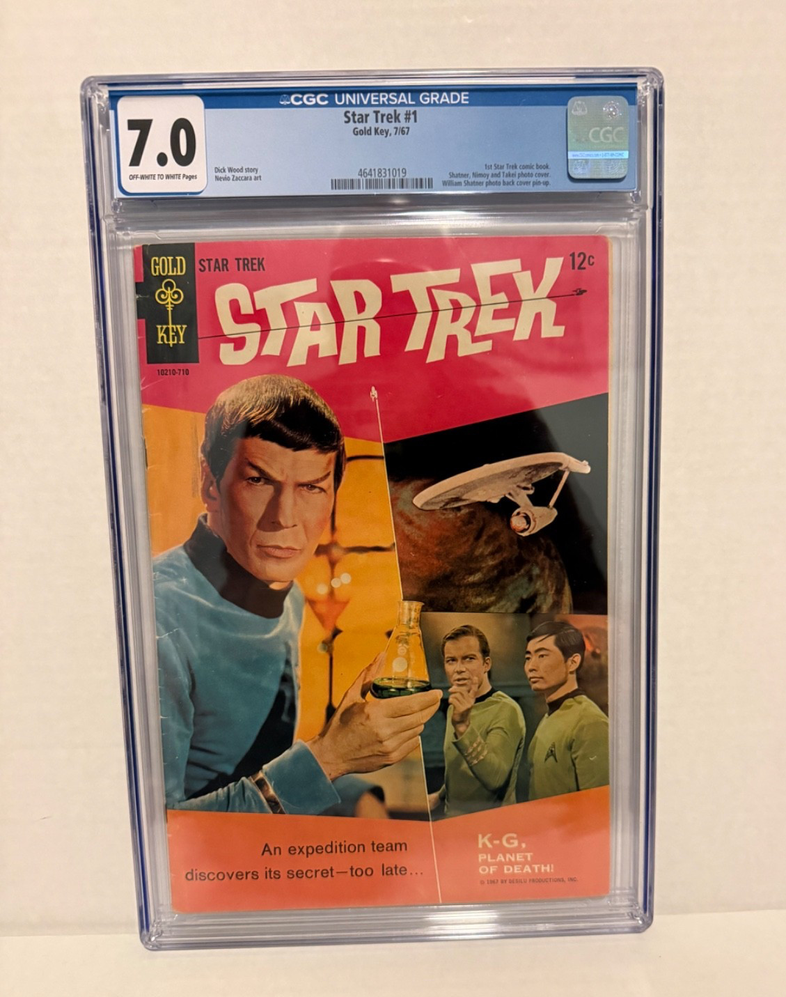 アメコミリーフ　Star Trek #1 Gold Key CGC 5.0 アメコミリーフ Star Trek #1 Gold Key CGC 5.0