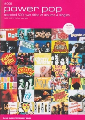 ''POWER POP'' DISC GUIDE JAPAN BOOK CHEAP TRICK THE KNACK UTOPIA book form JP