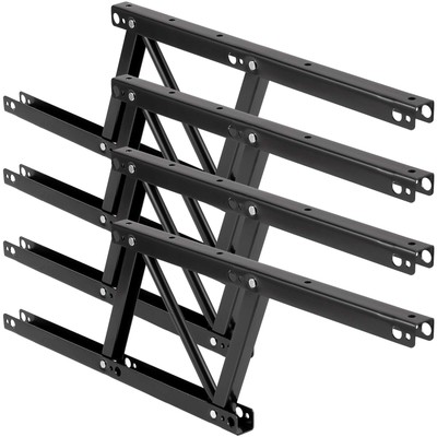 4 Pack 15 Inch Folding Lift up Top Coffee Table Lifting Frame Desk Mechanism,...