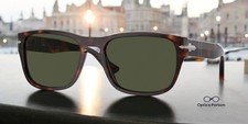 PERSOL PO3341S 24 31 Havana Green 55 mm Unisex Sunglasses