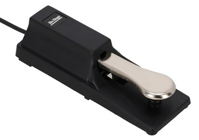 On-Stage KSP100 Keyboard Sustain Pedal w/Integrated 6' Cable