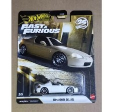 Hot Wheels 2026 25th Fast  Furious Premium 1994 Honda Del Sol New