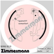 Bremsbackensatz hinten für BMW 3-er E30 | 23892722