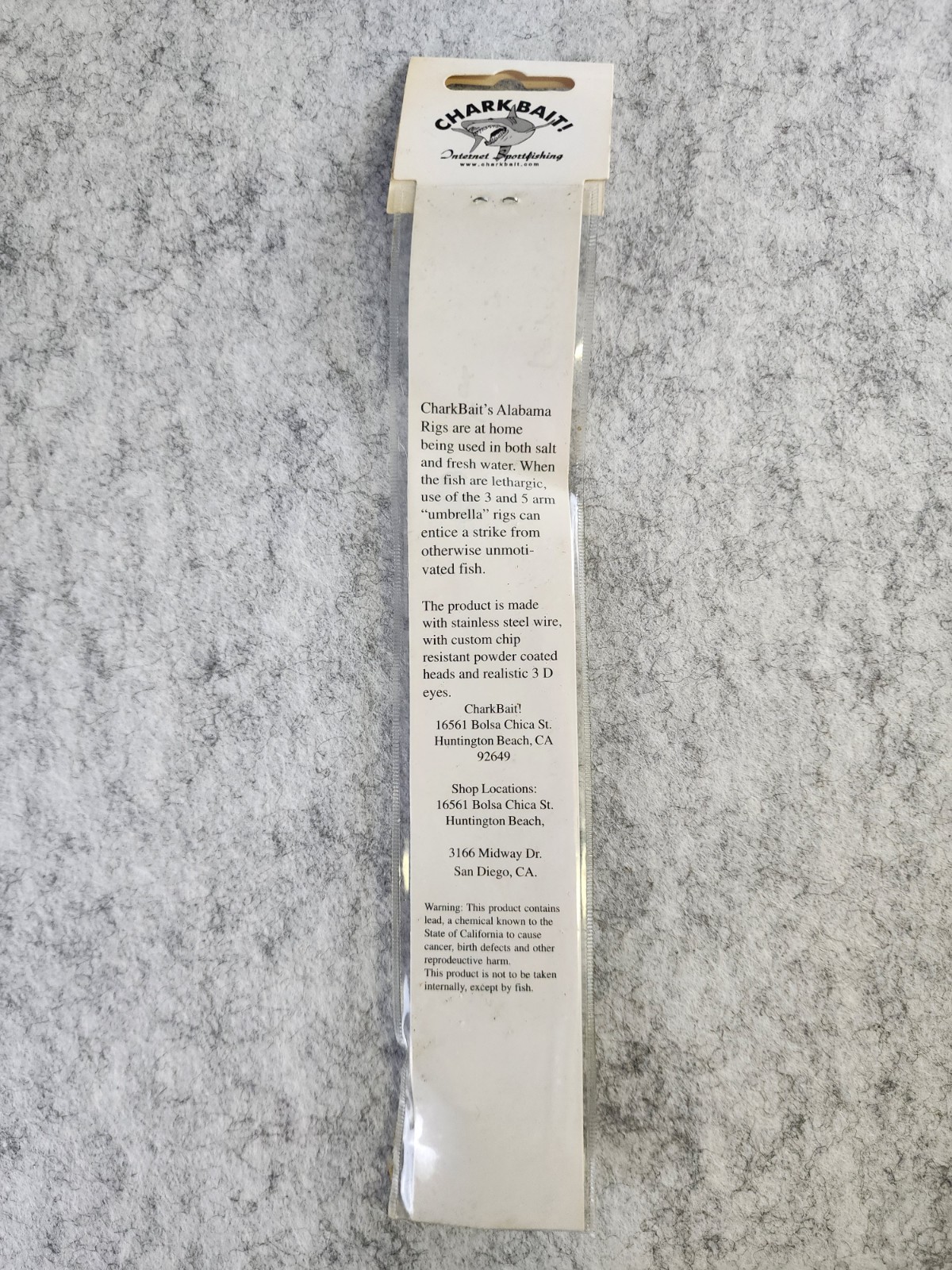 Rare VTG CharkBait Warbaits Premium 5 Arm Alabama Rig Stainless Steel - Image 3