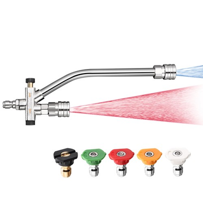 #ad Foam Cannon Dual Connector AccessoryPressure Washer Double Tip Attachment fo... $23.23