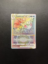 Carte Pokémon Goupix d'Alola VStar Rainbow 197/195 Tempête Argentée FR