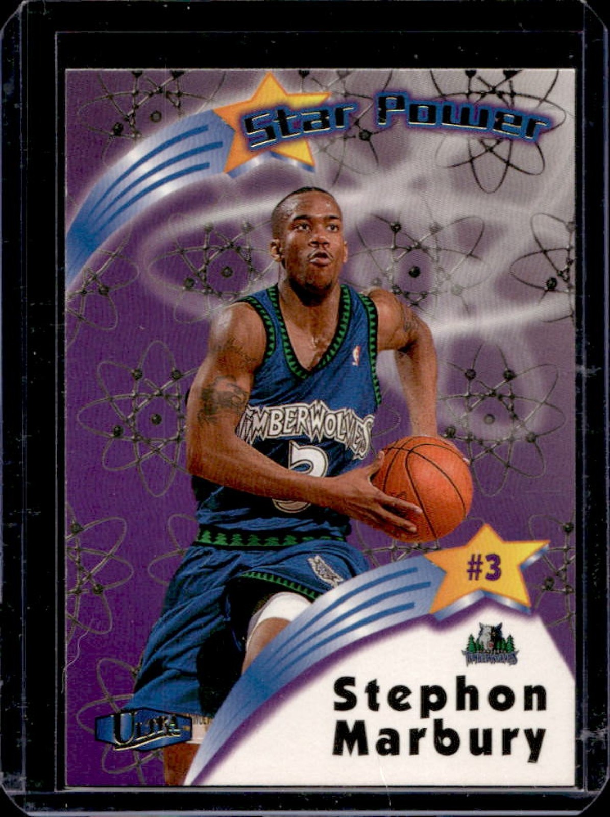 1997-98 Fleer Ultra Stephon Marbury Star Power #5 SP Timberwolves