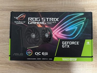 ASUS ROG Strix GeForce GTX 1660 Super 6GB GDDR6 OC Edition Grafikkarte