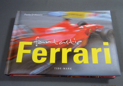 Fantastic FERRARI By Paolo D'Alessio Photographic Book Hardcover New