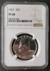 1962 Proof 50c Franklin Silver Half Dollar NGC PF68