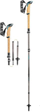 LEKI Cressida FX Carbon Collapsible Lightweight Walking Poles for Trekking  Hik