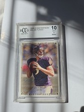 2008 Upper Deck Masterpieces - Joe Flacco #32 (RC) BCCG 10 Mint Rookie Ravens