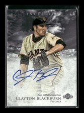 2013 Bowman Inception #PA-CBL Clayton Blackburn Auto