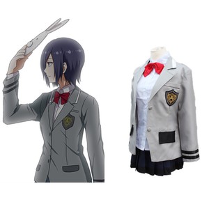 Tokyo Ghoul Touka Kirishima School Uniform Outfit Cosplay Costume