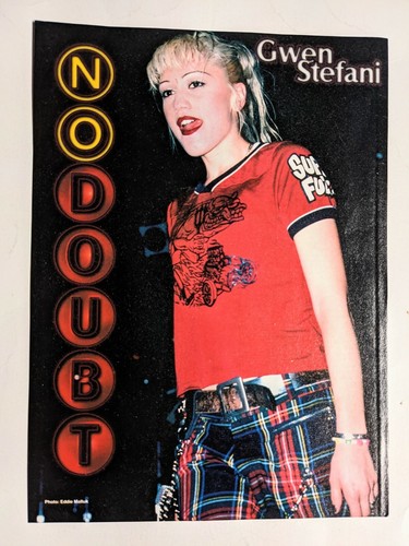 NO DOUBT / GWEN STEFANI LIVE / MAGAZINE 