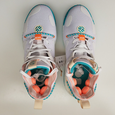 Adidas Harden Vol. 6 “The Bahamas” White/Aqua Basketball  display picture 2